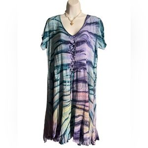 NWT.  Summer Dress by Sacred Threads.  BL/BL03.   222404